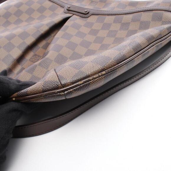 LOUIS VUITTON Brown Damier Leather Shoulder Bag - Picture 6 of 11